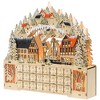 HOMCOM Wooden Christmas Advent Calendar, Light Up Countdown Calendar with 24 Drawers and LED Lights, Battery Operated - 4 of 4