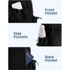 Sling Bag for Women, Casual Crossbody Handbag Fashionable Shoulder Backpack Lightweight Chest Bag(Black) - 4 of 4