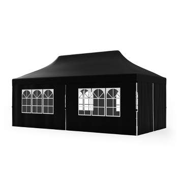 Unique Bargains Camping Tent Canopy Plastic Snaps Hooks Black 0.78x0.27  10pcs : Target