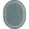 Unique Loom Outdoor Border Soft Border Border Woven Area Rug - 2 of 4