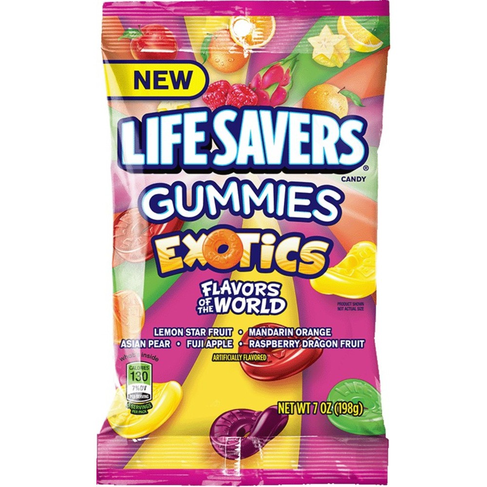 UPC 022000073815 product image for Life Savers Exotic Gummies - 7oz | upcitemdb.com