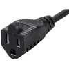 Monoprice Power Adapter Cord Cable - 6 Feet | (IEC-320-C14 to NEMA 5-15R), 18AWG, 10A - 4 of 4