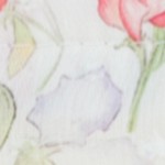 blue red clutch blue leaves red flowers
