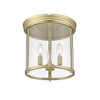 Z-Lite Thayer 3 - Light Flush Mount in  Luxe Gold - 3 of 4