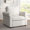 3-in-1 Convertible Sofa Bed, Folding Accent Chair, Pull-Out Sleeper Chair with Adjust Backrest - ModernLuxe - 4 of 4