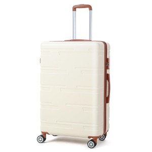 20 Inch Expandable Hard Shell Carry on Luggage with Spinner Wheels, Hardside Carry on Suitcase - 1 of 4