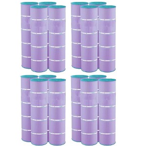 Hurricane 16 Pack HF7471-04P Platinum Purple Pool and Spa Filter Cartridge Replacement for PCC105, Unicel C-7471, Filbur FC-1977 - 1 of 4