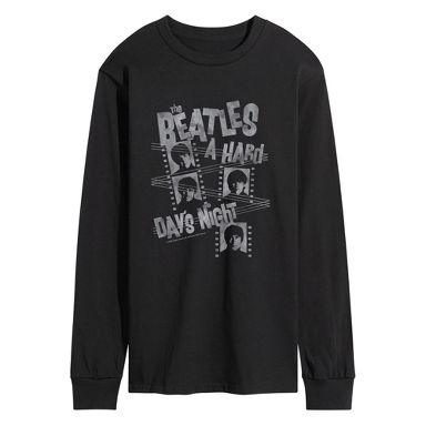 Men's The Beatles A Hard Day's Night Film Strips Long Sleeve