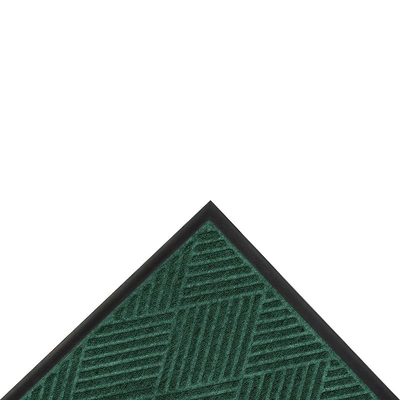 Dark Green Solid Doormat - (4&#39;x6&#39;) - HomeTrax, 3 of 5