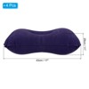 Unique Bargains Hiking Travel Ultralight Flocked Inflatable Camping Pillows 4 Pcs 17" x 11" - 2 of 4