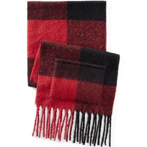 Lands' End Brushed Blanket Scarf - 1 of 3