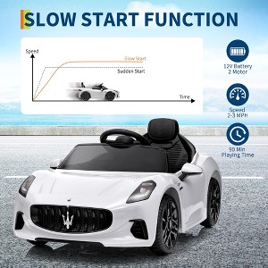 Baby Stroller with 12V Long-Lasting Battery, Remote Control with Three-Speed Settings - 1 of 4