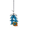 Chloe Lighting Feather Tiffany-Style Stained Glass Window Panel 7" Tall - 2 of 3