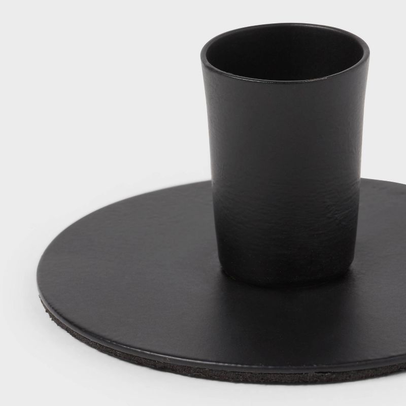 4pk Small Taper Candle Holders Black - Room Essentials&#8482;, 4 of 5