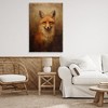 Stupell Industries Dark Fox Visage Canvas Wall Art - 2 of 4