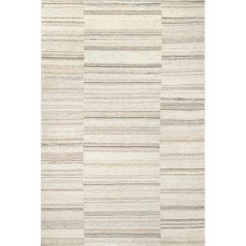 Arvin Olano x RugsUSA - Marble Striped Wool-Blend Area Rug