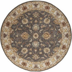 Hauteloom Caesar Hand Tufted Burnt Orange 1124 Wool Carpet - 1 of 4