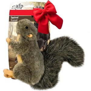 ALL FOR PAWS Interactive Dog Squirrel Plush Squeaky Toy - Perfect Puppy Enrichment Toy, Large - 1 of 1