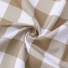 Buffalo Plaid Gingham Farmhouse Kitchen Curtains for Bathroom - 3 of 4