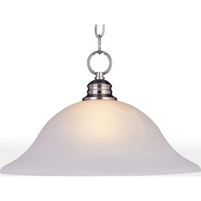Maxim Lighting Essentials - 9106x 1 - Light Pendant in  Satin Nickel
