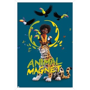 Trends International Disney Encanto - Animal Magnet Framed Wall Poster Prints - 1 of 4