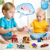 HogoKids 24 Pack Party Favors Building Set, 629PCS Marine Animals Blocks Goodie Bag Stuffers Valentines Day Easter for Kids Ages 6+ - 3 of 4