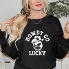 Simply Sage Market Women's Graphic Sweatshirt Kiss Me I'm Irish Lips - 2 of 4