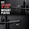 ER KANG Cable Station Wall Mount, Cable Machine with Dual Pulley System, LAT Pull-Down & LAT Row LAT Tower, Home Gym Cable Crossover(Red) - 4 of 4