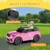 12V Electric Car, 2-Seater Ride On Car for Kids, Electric Vehicle Toy w/Parent Remote Control, Shock Absorbers, Music Player, Headlights for Kids 4-8 - 2 of 4