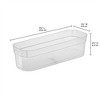 Sterilite Narrow Storage Trays with Sturdy Banded Rim and Textured Bottom for Desktop and Drawer Organizing - 2 of 4