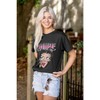 Retro Betty Boop Cartoon Dope Womens Graphic T Shirt Tees Brisco Brands - 4 of 4