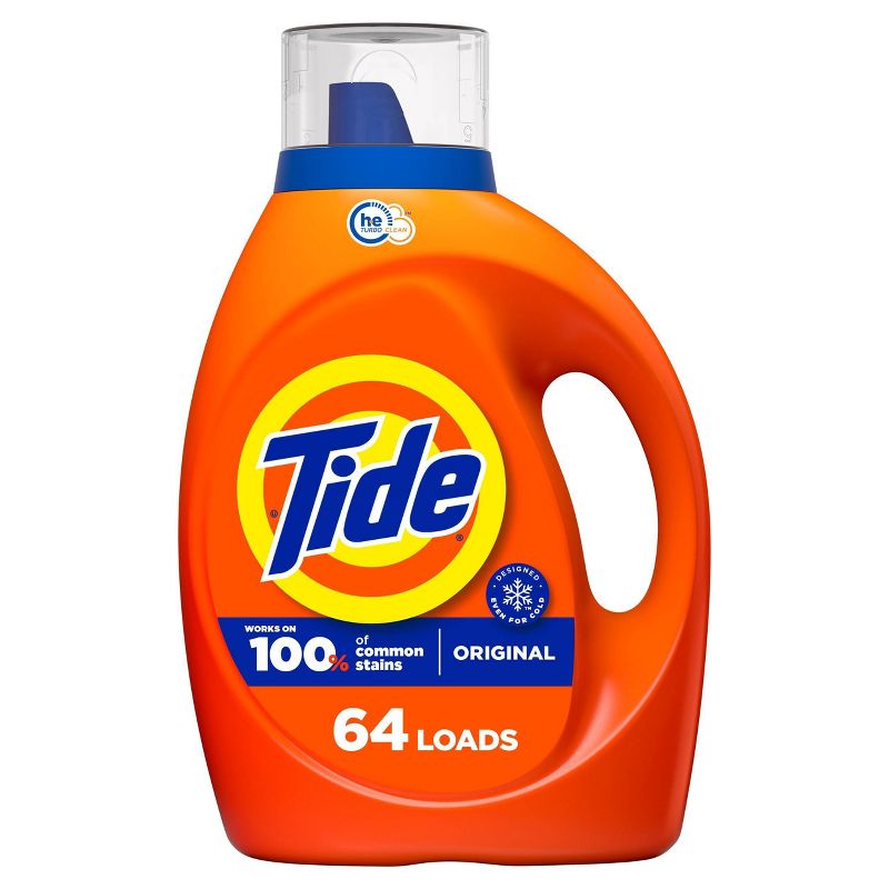 Tide Original HE Compatible Liquid Laundry Detergent Soap, 1 of 13