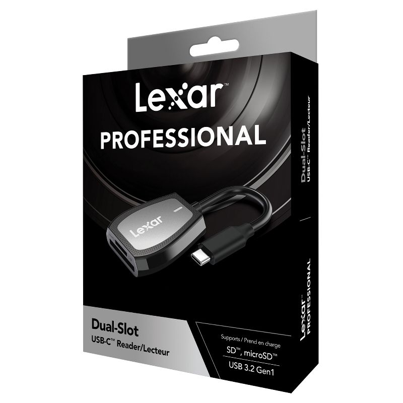 Lexar® Professional USB-C® Dual-Slot Reader, 2 of 10