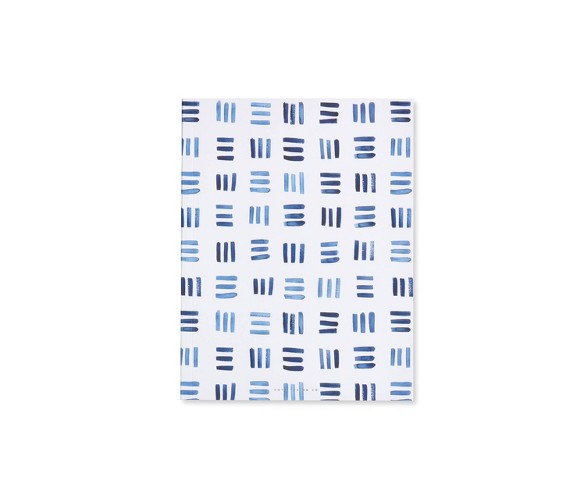 Special Lined Weave Patterned Composition Notebook Blue - West Emory
