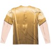 Men's Batman Classic Tv Robin Costume (Front Back Print) Long Sleeve Costume T-Shirt - 3 of 4