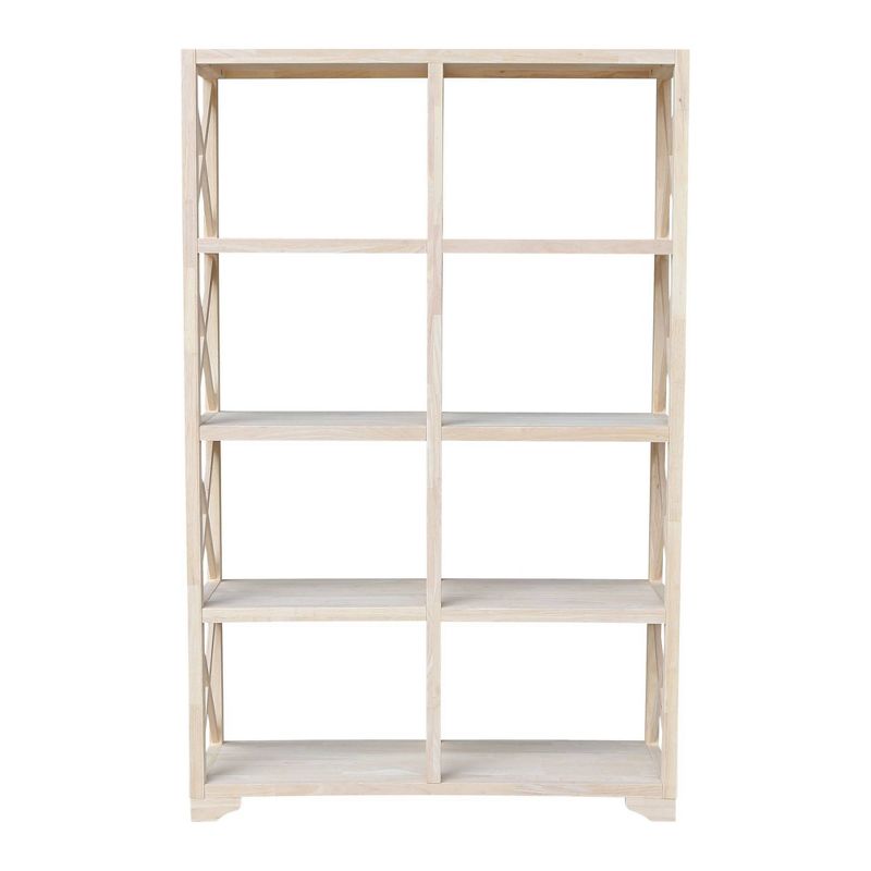 71.9" 8 Shelf Room Divider Unfinished - International Concepts, 3 of 9