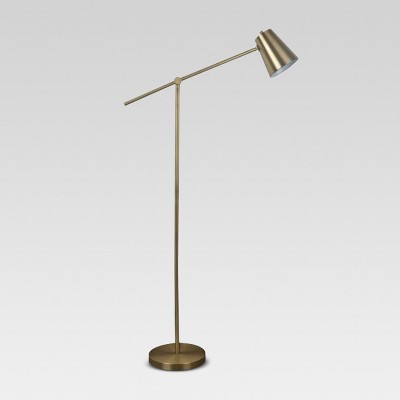 gold floor lamp