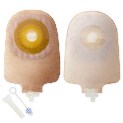 Hollister Premier Urostomy Pouch, Ultra Clear, 1 in. Stoma Opening, 5 Count