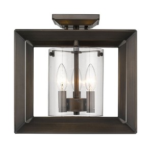 Golden Lighting Smyth 12" Semi-Flush - 1 of 1
