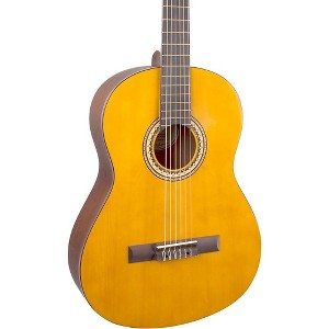 Valencia 200 Series Full Size Hybrid Classical Acoustic Guitar Natural - 1 of 4