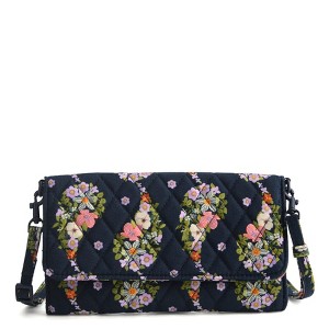 Vera Bradley Women's Outlet Cotton Wallet Crossbody Bag - 1 of 2