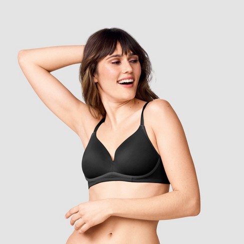 Simply Perfect By Warner's Women's Easy Size What Wire Underwire Bra - Black  Xl : Target