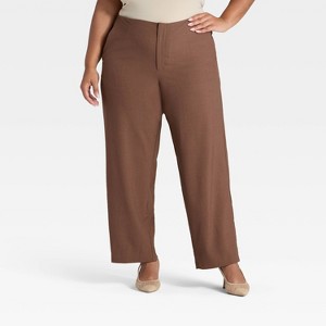 Women's Mid-Rise Bootcut Pants - A New Day™ - 1 of 3