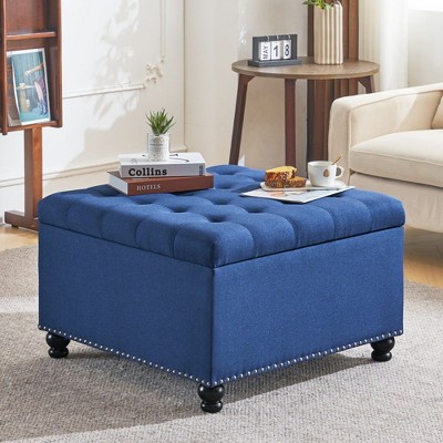 Audel Upholstered Storage Ottoman : Target