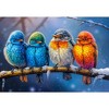 1500 Piece Jigsaw Puzzle, Together Warmer, Animal Puzzle, Colorful Birds, Adult Puzzle, Castorland C-152193-2 - 2 of 4