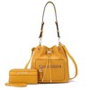 MKF Collection Larissa Vegan Leather Women’s Bucket Hobo Handbag with Wallet by Mia K - 2 of 4