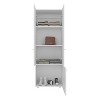 CAVINAS Wardrobe Closet,Armoire Wardrobe Closet with 3-Door and 4 Shelves,Freestanding Storage Wardrobe for Bedroom,Entryway,Dressing Room - 2 of 4