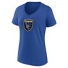 MLS San Jose Earthquakes Women's V-Neck T-Shirt - 2 of 3