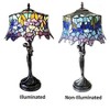 Chloe Lighting SOPHIA Wisteria 1 Light Antique Dark Bronze Table Lamp 13 Shade - 3 of 4