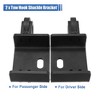 Unique Bargains Front Tow Hook D Ring Mounting Bracket Tow Hook Bracket Kit for Toyota Tacoma 2009-2021 Black 2Pcs - image 3 of 3